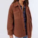 Heath High Pile Oversized Fleece Jacket