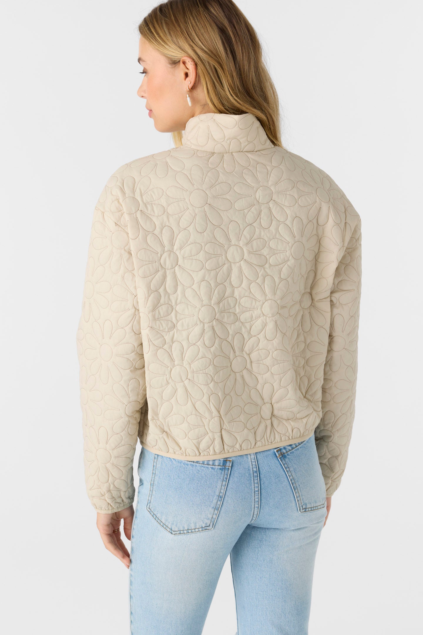 Jaxson Lightweight Quilted Jacket - Cement | O'Neill