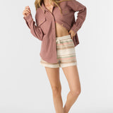 Tour Waffle Knit Oversized Fit Shacket