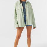 Tour Waffle Knit Oversized Fit Shacket