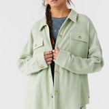 Tour Waffle Knit Oversized Fit Shacket