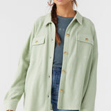 Tour Waffle Knit Oversized Fit Shacket