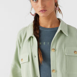 Tour Waffle Knit Oversized Fit Shacket