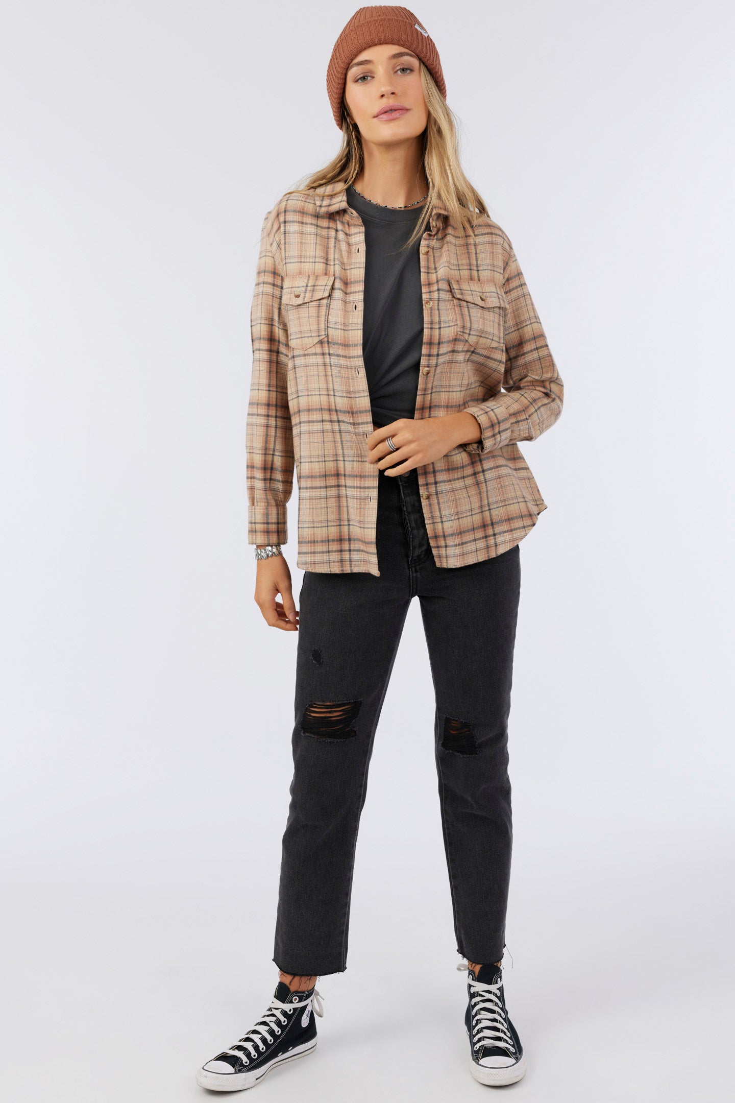 NASH FLANNEL TOP