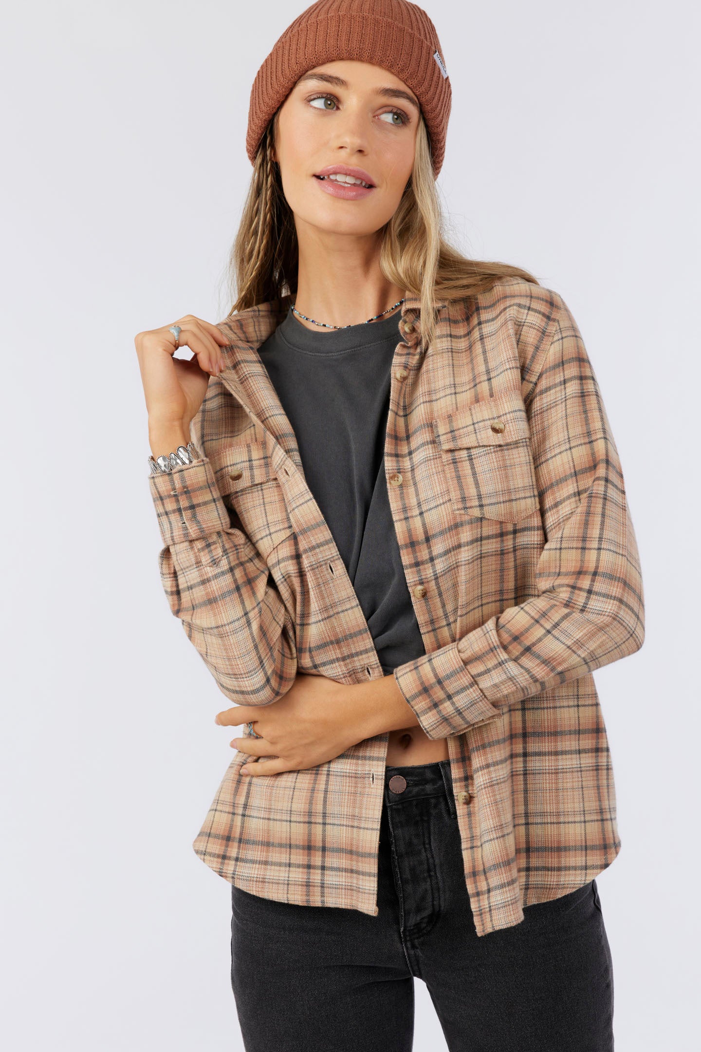 NASH FLANNEL TOP