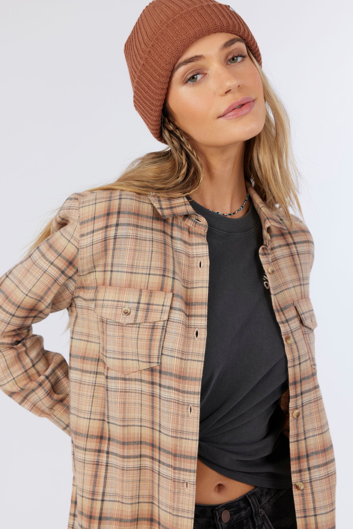 NASH FLANNEL TOP