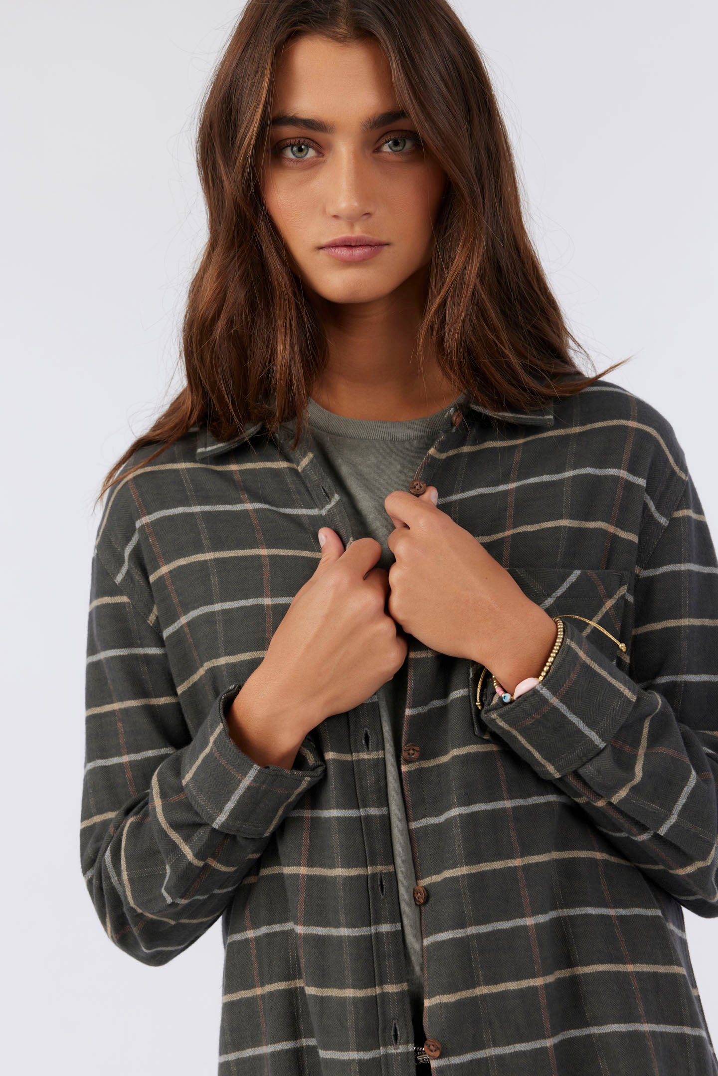 LOGAN FLANNEL TOP