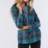 Logan Flannel Top