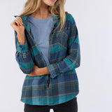 Logan Flannel Top