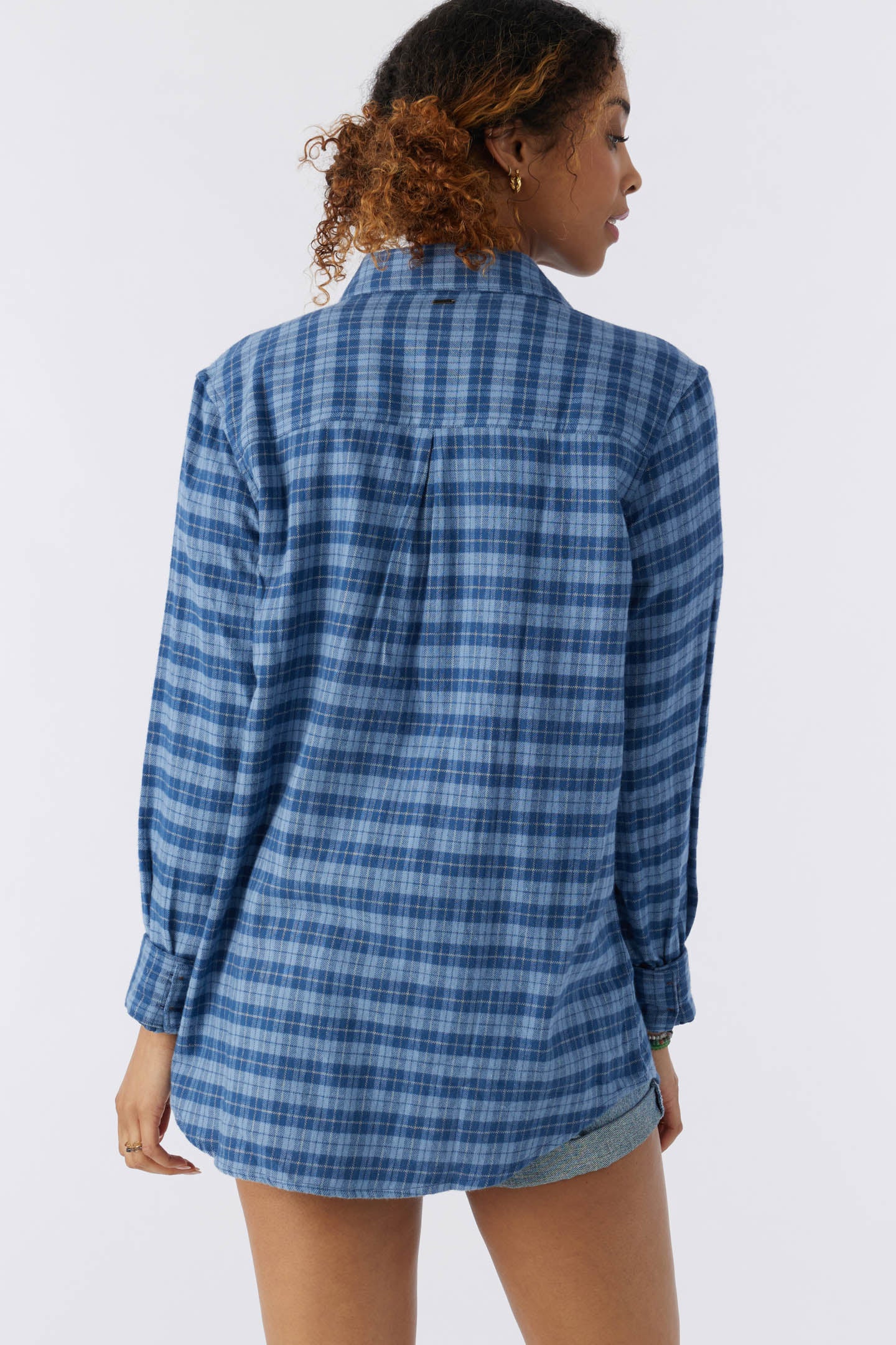 BROOKS OVERSIZED FLANNEL TOP