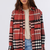 Brooks Oversized Flannel Top