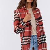 Brooks Oversized Flannel Top