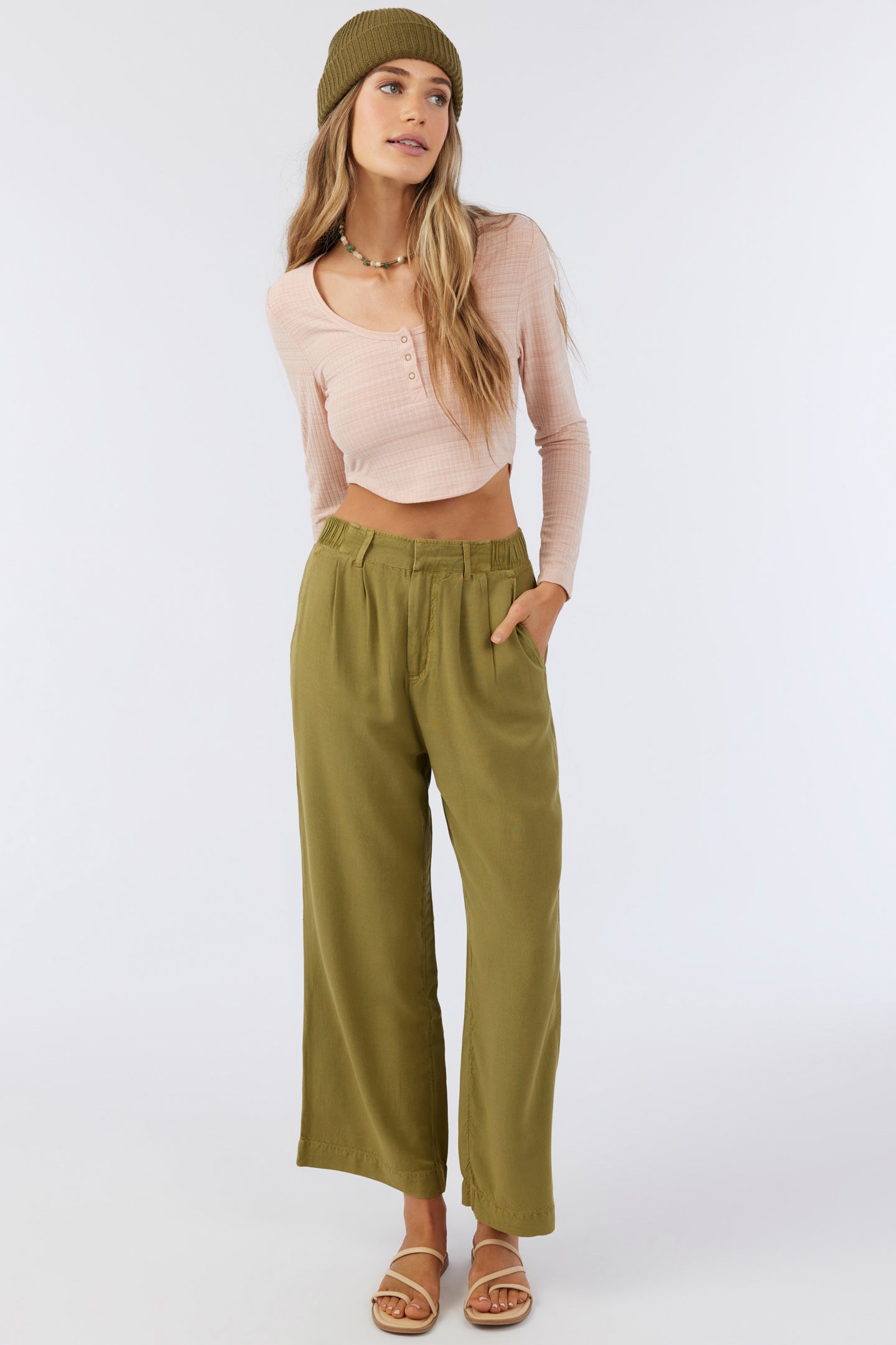 ROWAN LINEN BLEND PANTS