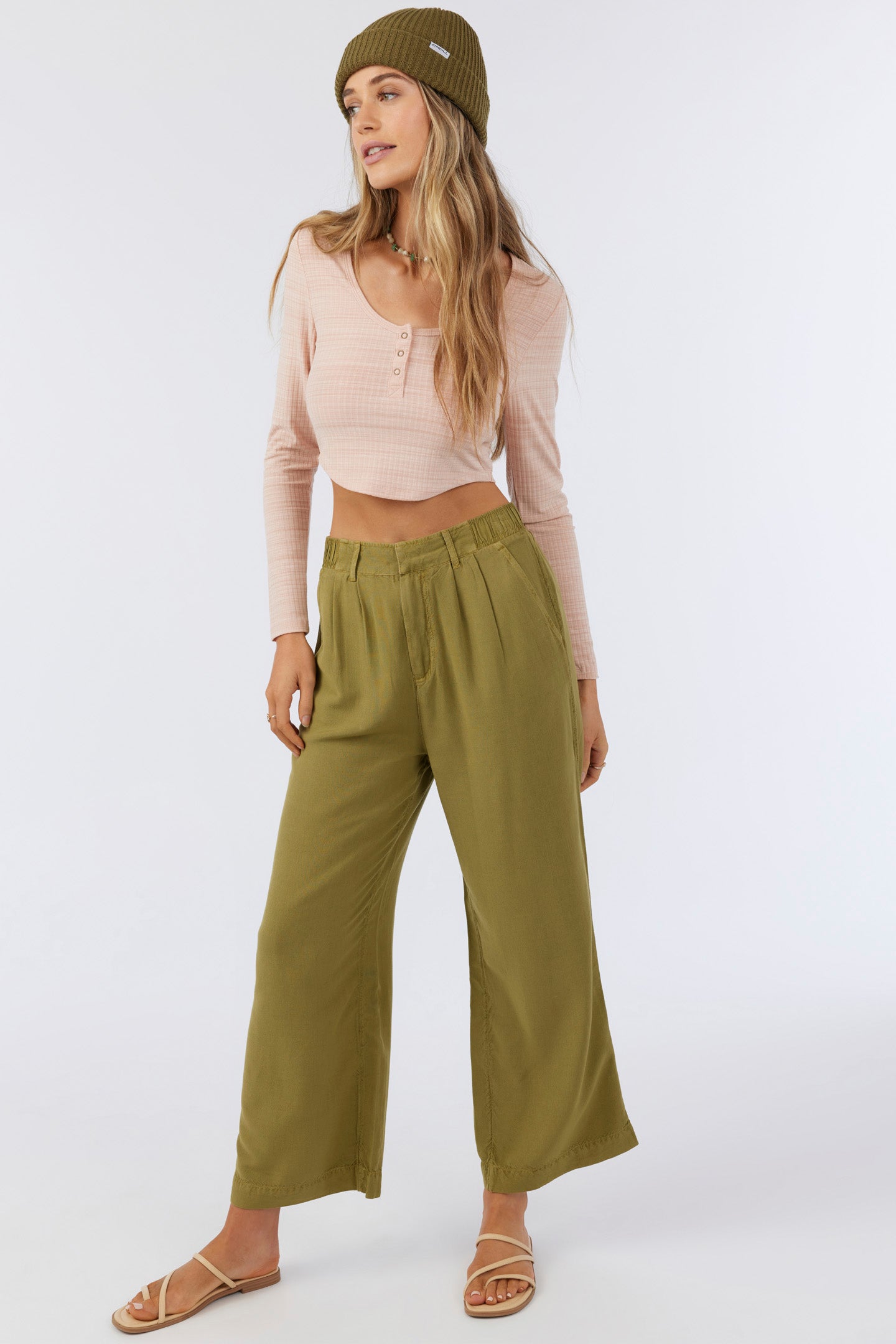 ROWAN LINEN BLEND PANTS