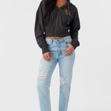 Darcie Zip Fleece Hoody Jacket