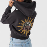 Darcie Zip Fleece Hoody Jacket