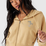 Darcie Zip Fleece Hoody Jacket