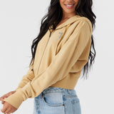 Darcie Zip Fleece Hoody Jacket