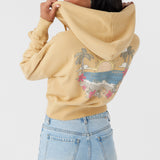 Darcie Zip Fleece Hoody Jacket