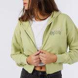 Darcie Zip Fleece Hoody Jacket