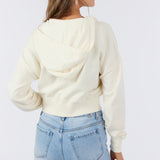 Darcie Zip Fleece Hoody Jacket