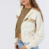 Darcie Zip Fleece Hoody Jacket