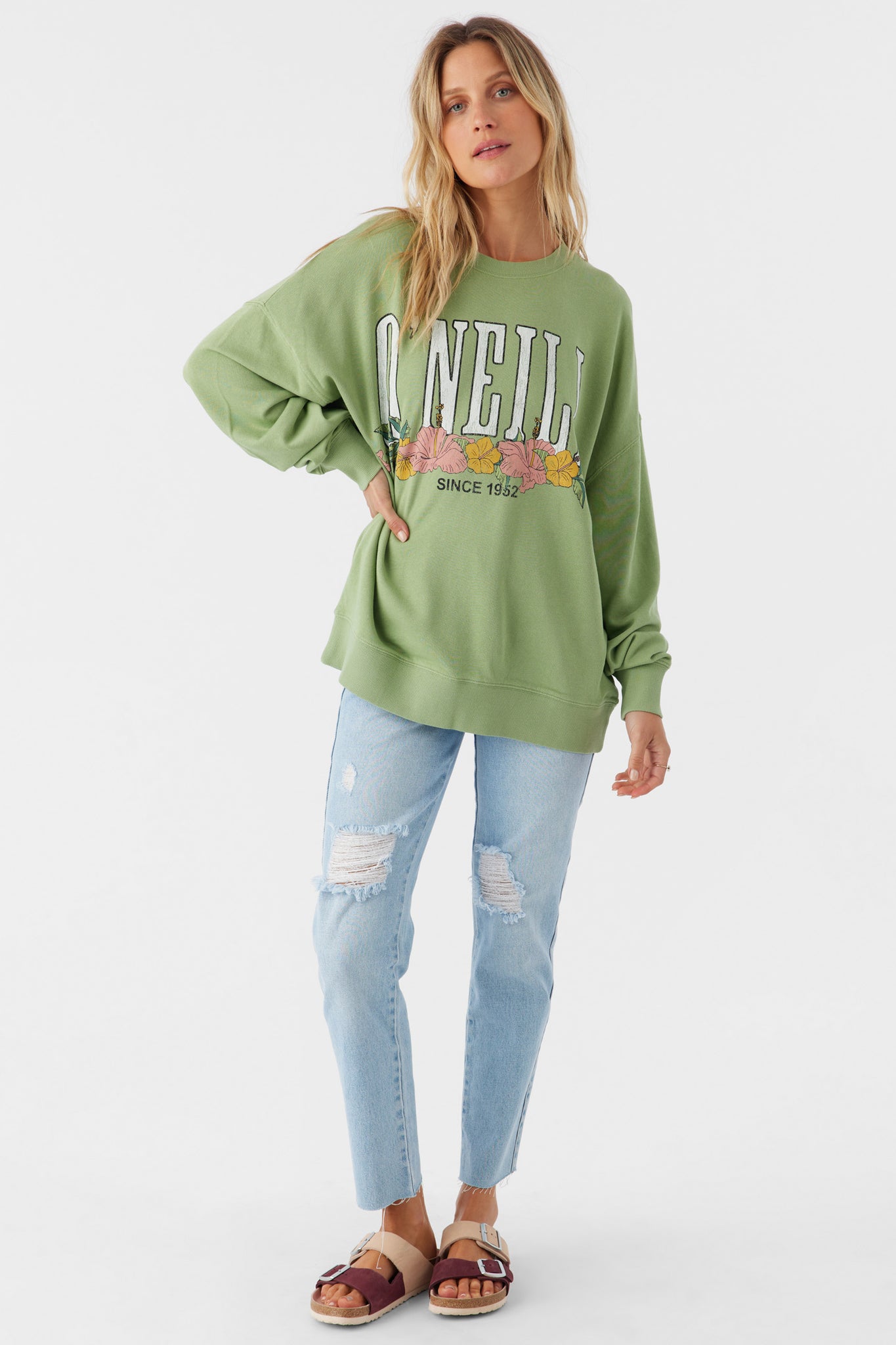 CHOICE OVERSIZED FLEECE PULLOVER