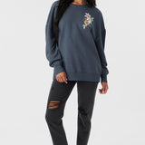 Choice Crewneck Oversized-Fit Fleece Pullover