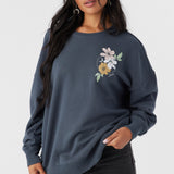 Choice Crewneck Oversized-Fit Fleece Pullover