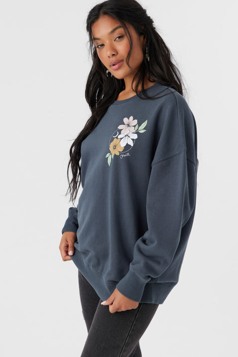 CHOICE CREWNECK OVERSIZED-FIT FLEECE PULLOVER