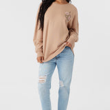 Choice Crewneck Oversized-Fit Fleece Pullover