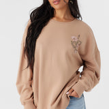 Choice Crewneck Oversized-Fit Fleece Pullover
