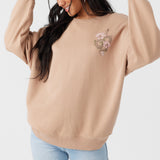 Choice Crewneck Oversized-Fit Fleece Pullover