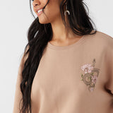 Choice Crewneck Oversized-Fit Fleece Pullover