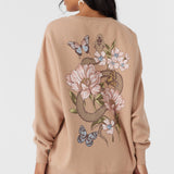 Choice Crewneck Oversized-Fit Fleece Pullover