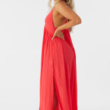 Saltwater Solids Mel Maxi Swim Cover-Up