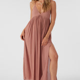Saltwater Solids Mel Maxi Swim Cover-Up