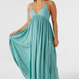 Saltwater Solids Mel Maxi Swim Cover-Up