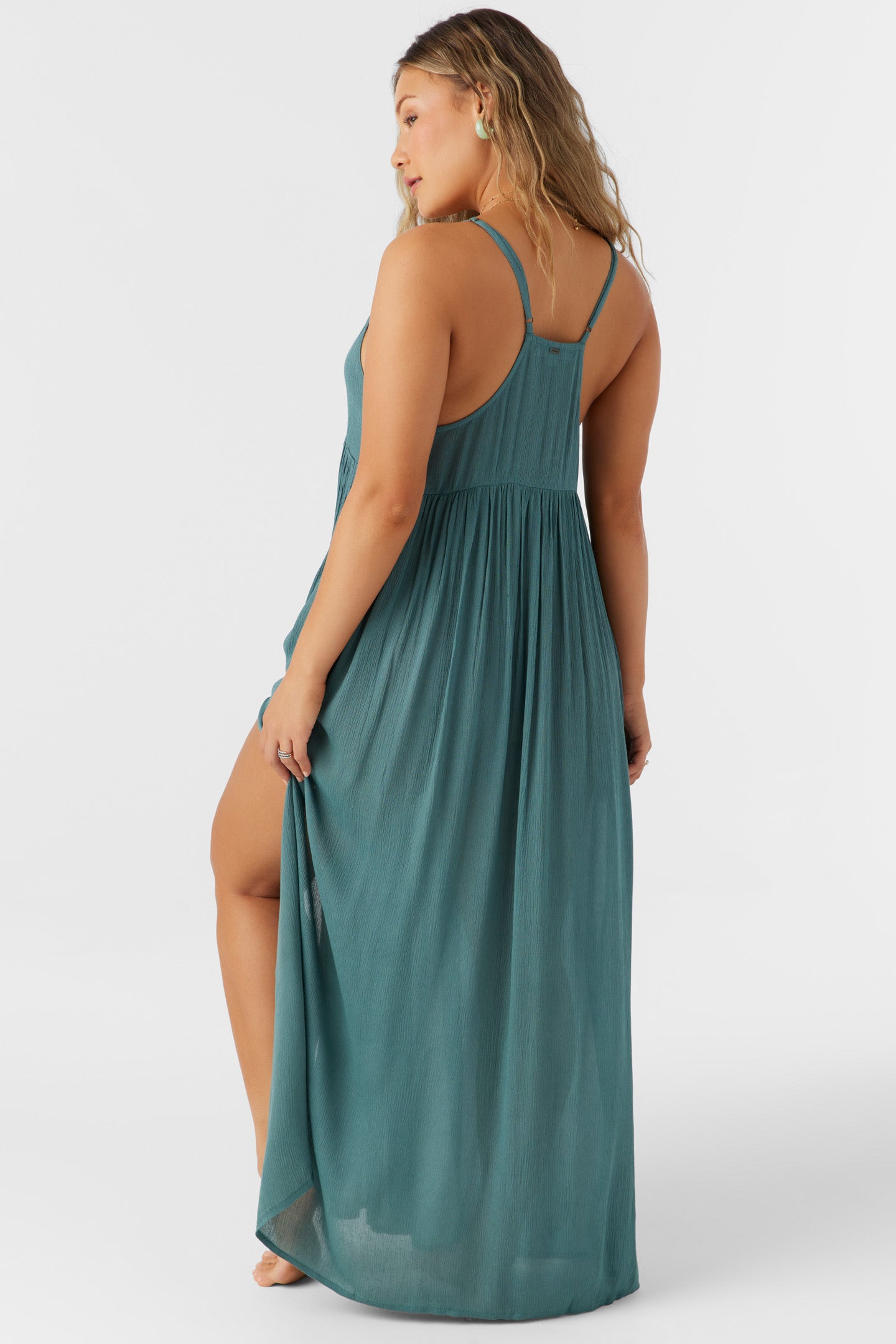 SALTWATER SOLIDS MEL MAXI DRESS