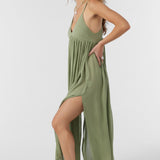 Saltwater Solids Mel Maxi Swim Cover-Up