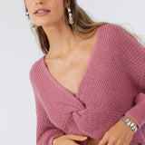 Hillside Twist Front Reversible Sweater