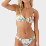 Madison Floral Malibu Twist Bralette Top