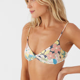 Madison Floral Malibu Twist Bralette Top