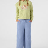 Girl's Brendita Crinkle Double Gauze Pants