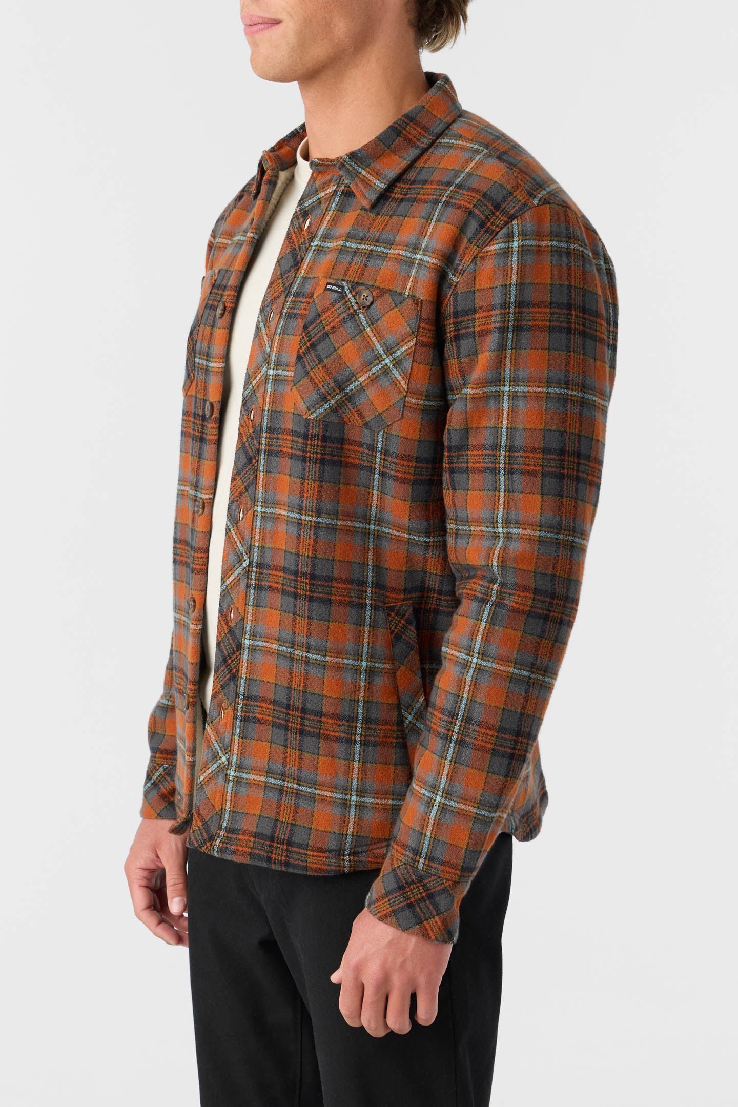 REDMOND FLANNEL HIGH PILE LINED JACKET