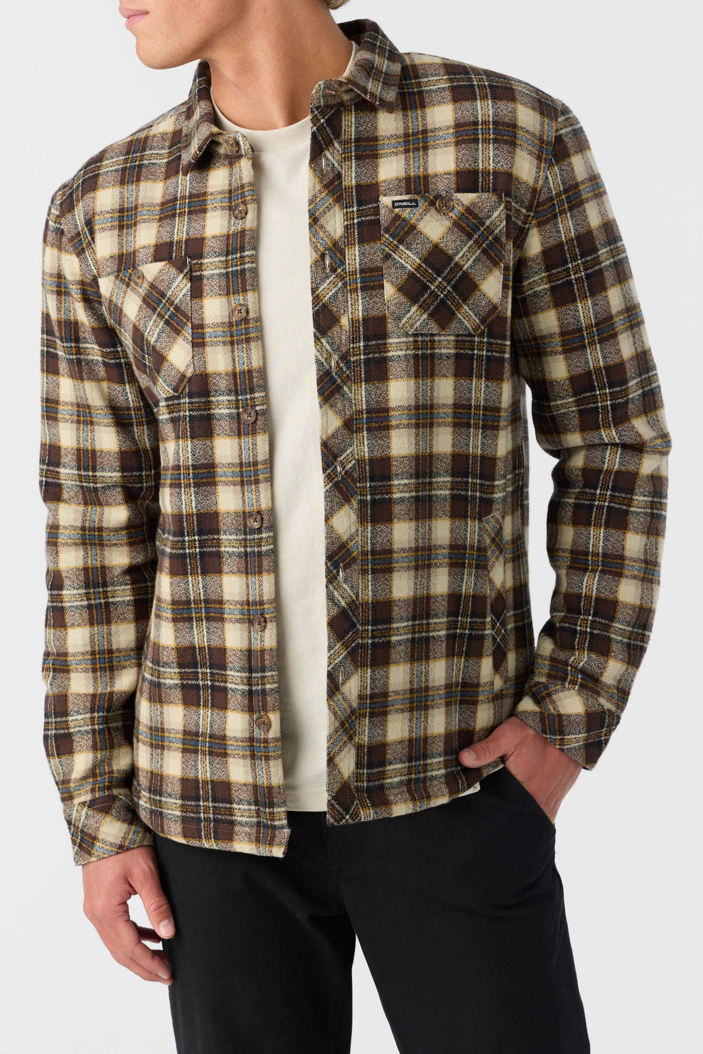 REDMOND FLANNEL HIGH PILE LINED JACKET