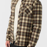 Redmond Flannel High Pile Lined Jacket