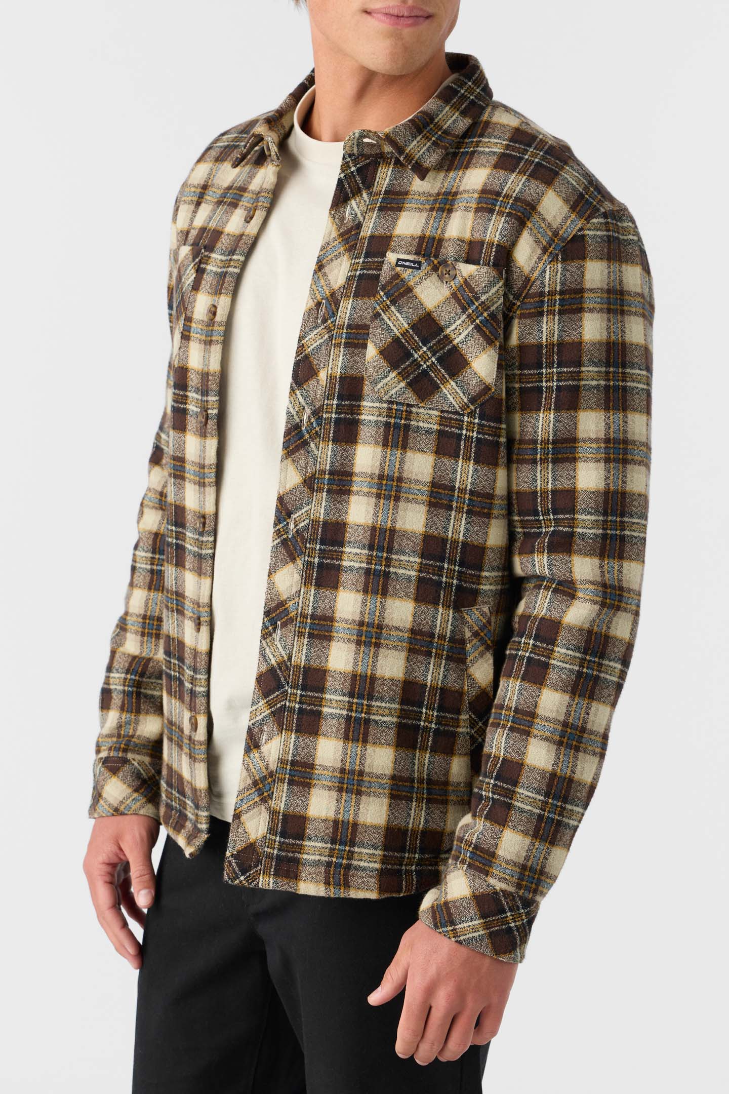 REDMOND FLANNEL HIGH PILE LINED JACKET