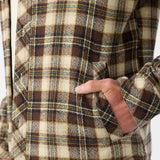 Redmond Flannel High Pile Lined Jacket