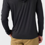 TRVLR UPF Hooded Snap Long Sleeve Pullover